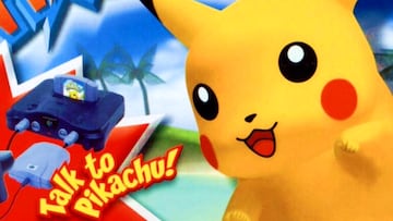 Pikachu protagonizó uno de los únicos juegos que exigían usar el extraño micrófono de Nintendo 64