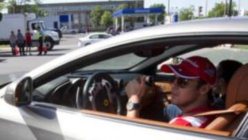 <b>APUNTA ALTO. </b>Massa quiere recuperarse de su flojo inicio de Mundial y desea estar más arriba.