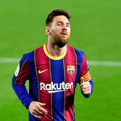 Enfado de Messi: "Tiene unas ganas de sacarme la tarjeta... increíble"
