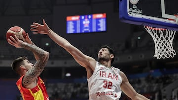 España se lleva el trámite contra Irán y llega a los dos partidos decisivos con la hoja de servicios inmaculada. Reservado, Rudy igualó el récord de 253 internacionalidades de Navarro sin jugar un segundo. Juancho, 21 puntos, el más destaca en ataque.