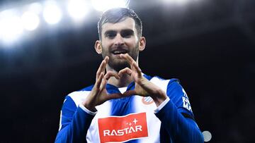 El delantero del Espanyol, Leo Baptistao.