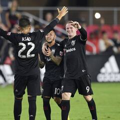 Luciano Acosta y Wayne Rooney obran el milagro del DC United