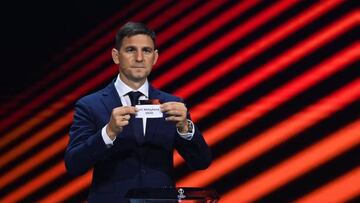 Sorteo de la fase de grupos de la Europa League.