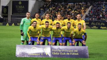 Jugadores del Cádiz.