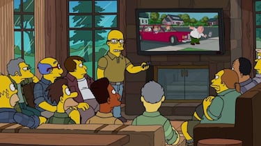 Más de diez años tras su divertido crossover, ‘Los Simpson’ se burla de ‘Padre de familia’ en su nuevo episodio