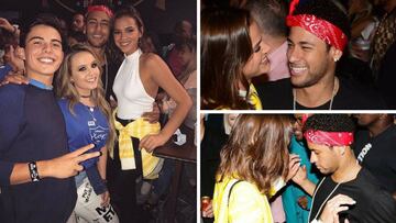 Neymar se va de fiesta en Brasil antes de volver a Barcelona