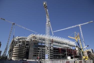 Vista de las obras en el exterior.