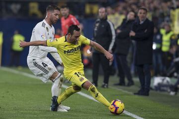 Sergio Ramos y Santi Cazorla.