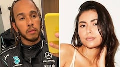 Hamilton presume de su pelo natural en Instagram y Naomi Campbell le piropea