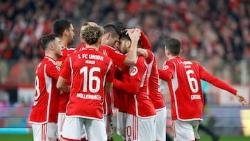 09/12/23 PARTIDO BUNDESLIGA 
UNION BERLIN - BORUSIA MONCHESGLASBACH 
ALEGRIA GOL 1-0 PENALTI VOLLAND