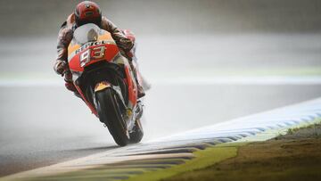 Marc Márquez en Motegi.