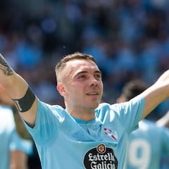 Iago Aspas, mejor jugador del mes de las cinco grandes ligas