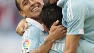 MÁGICOS. Orellana, Nolito y Aspas aportan desequilibrio y gol.