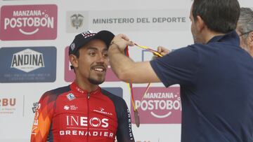 Dani Martínez habla tras el subcampeonato de la prueba élite de los Nacionales de Ciclismo.