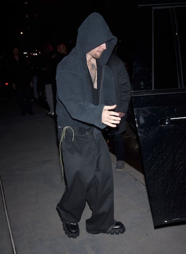 Justin Bieber visto el 7 de febrero de 2025 en la ciudad de Nueva York.