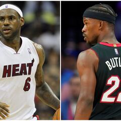 La hazaña de LeBron James y Chris Bosh que igualaron Jimmy Butler y Caleb Martin con el Heat