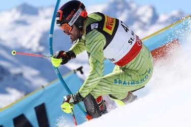 Hirscher, campeón en eslalon; el español Salarich fue 25º
