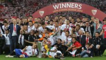 El Sevillla es el único español en Europa League.