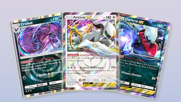 pokemon tcg pocket deck baraja mazo darkrai arceus ex crobat