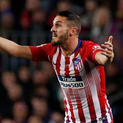 Koke, sobre la roja: "Siempre que venimos al Camp Nou pasa algo"
