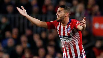 Koke, sobre la roja: "Siempre que venimos al Camp Nou pasa algo"