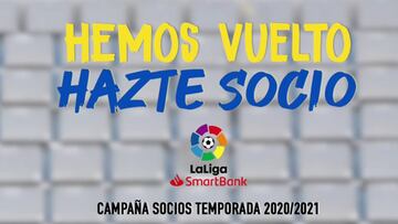 "Hemos vuelto": la campaña de socios del Sabadell en su regreso a Segunda