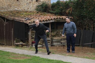 El rey Felipe durante el acto de entrega del Premio al 'Pueblo Ejemplar' de Asturias 2025 a Valdesoto.