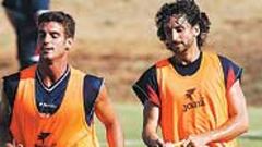 Aitor Ocio: "Yo empecé como centrocampista"