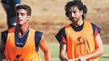 <B>CON RABIA</B>. Ocio espera con ilusión la posibilidad de jugar el domingo en San Mamés ante su ex equipo.