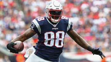 Martellus Bennett podría llegar a tiempo para el encuentro contra los Steelers.