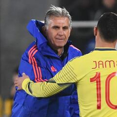 Queiroz: "A James hay que prepararlo lo mejor posible"