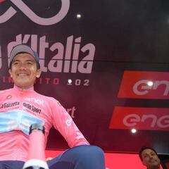 Carapaz: "El rosa era un sueño por el que trabajé muchísimo"