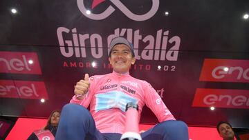 Carapaz: "El rosa era un sueño por el que trabajé muchísimo"