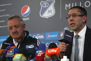 Los dirigidos por Jorge Luis Pinto se preparan para su primer partido de Liga Águila frente a Envigado. También presentaron sus cuatro nuevas caras.