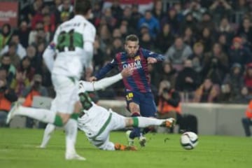 4-0. Jordi Alba anotó el cuarto tanto.