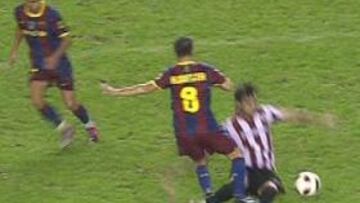 Roja rigurosa a Amorebieta y justa expulsión a Villa