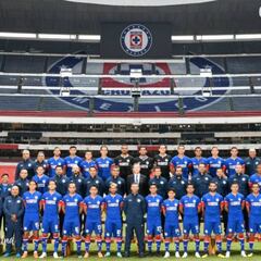 Escudo de Cruz Azul lució en el Azteca para la foto oficial