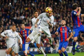 03/12/2016. Barcelona-Real Madrid. 1-1. Sergio Ramos appears in the last minute to secure a point for Madrid