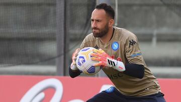 Ospina entrena con normalidad y sería titular ante Milan