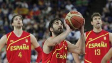 Juan Carlos Navarro durante los Juegos Olímpicos de Londres.
