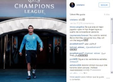 Así ha compartido Cristiano Ronaldo su recuperación en las redes sociales