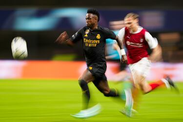 Vinicius, ‘on fire’ al Clásico