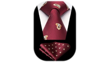 ?Tienes una boda, un bautizo o una comunin? Acierta con este juego de corbata y pa?uelo en 33 dise?os