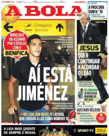 Portadas de la prensa deportiva