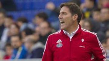 Berizzo, en el partido de ayer