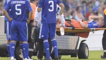 Guti estará unas dos semanas de baja