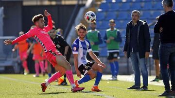 17-01-21 
 PARTIDO LIGA SEGUNDA DIVISION B HERCULES - ALCOYANO  
 NANI, DAVID CUBILLO 