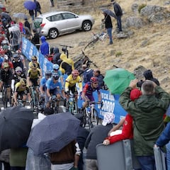 La Vuelta cierra los finales en alto al público y pide a la afición que se quede en casa