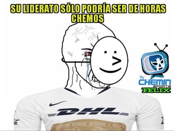 Los memes no perdonan a Pumas traes caer con Cruz Azul