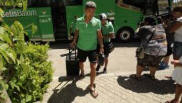 La plantilla del Betis ya está concentrada en Montecastillo